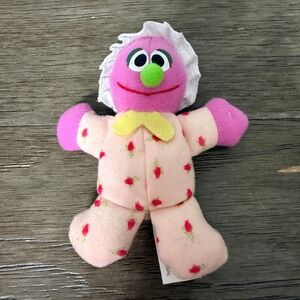Sesame Street Natasha Plush Baby Monster Jim Henson Kellogg's Mini Beans